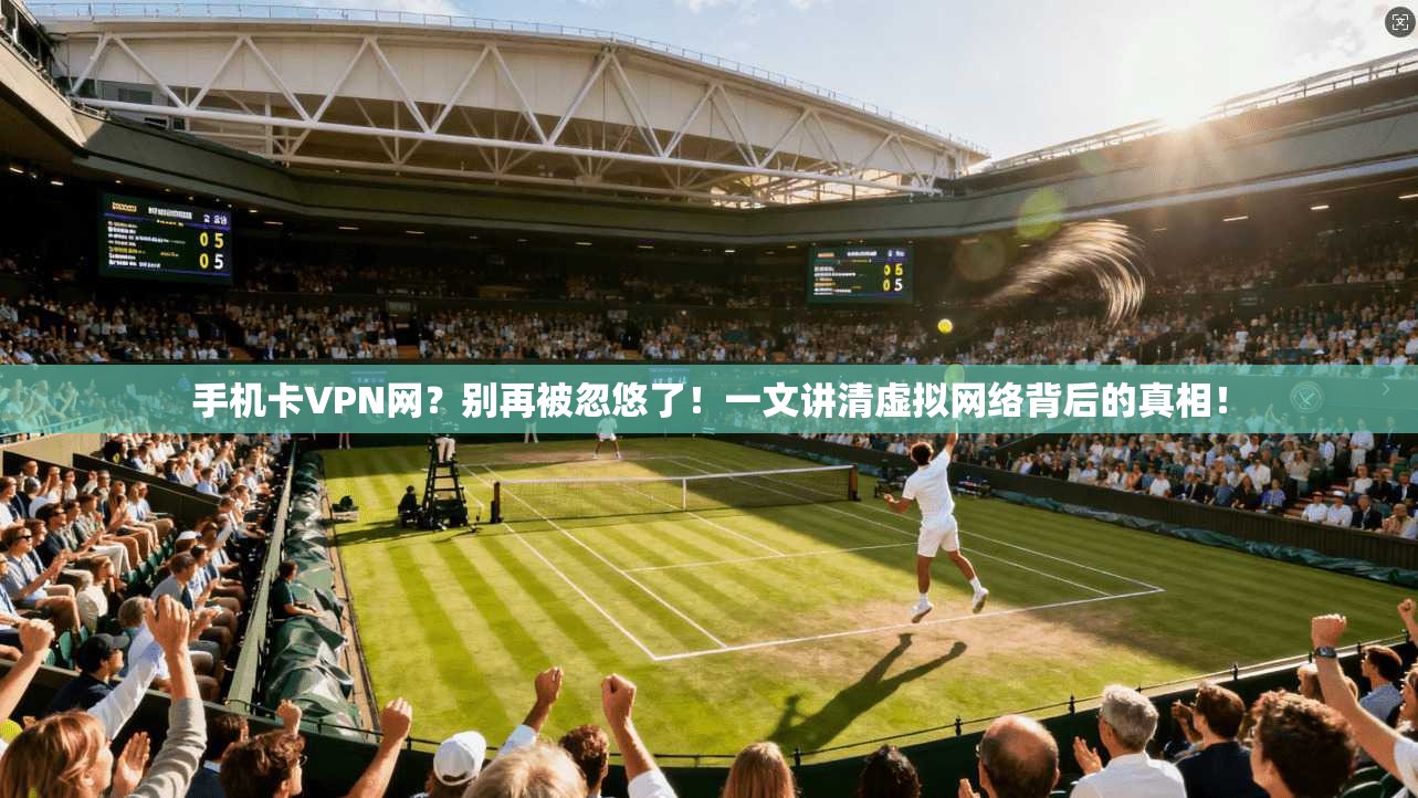 手机卡VPN网？别再被忽悠了！一文讲清虚拟网络背后的真相！