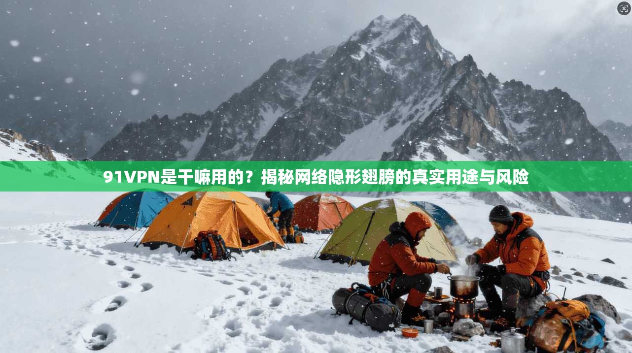91VPN是干嘛用的？揭秘网络隐形翅膀的真实用途与风险