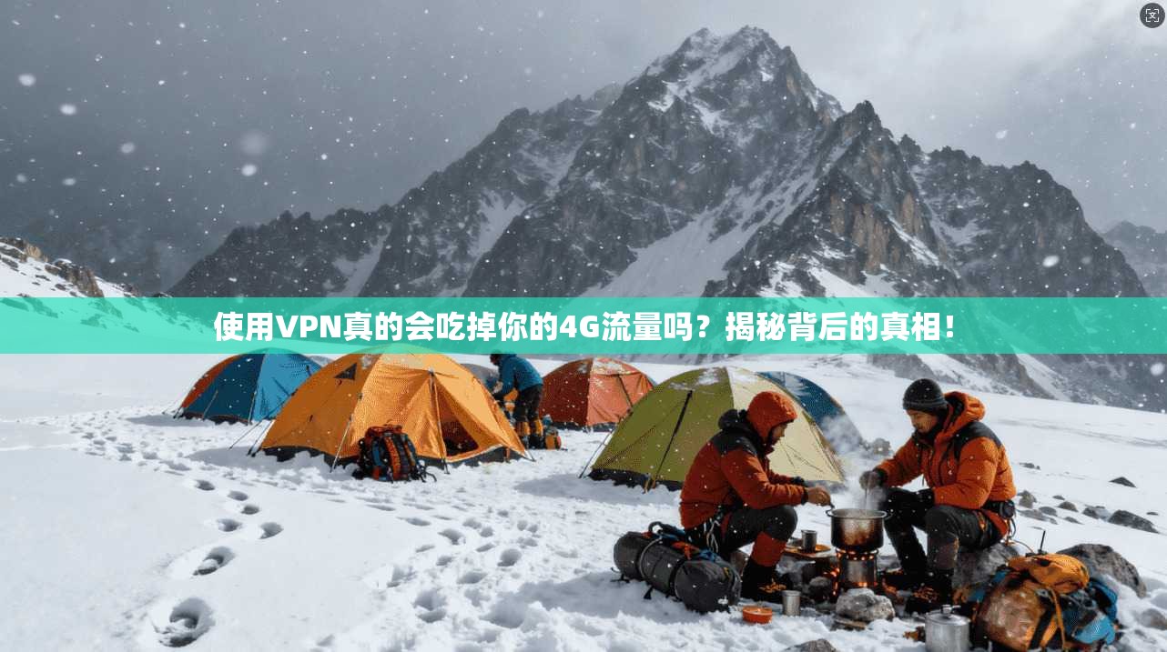 使用VPN真的会吃掉你的4G流量吗？揭秘背后的真相！