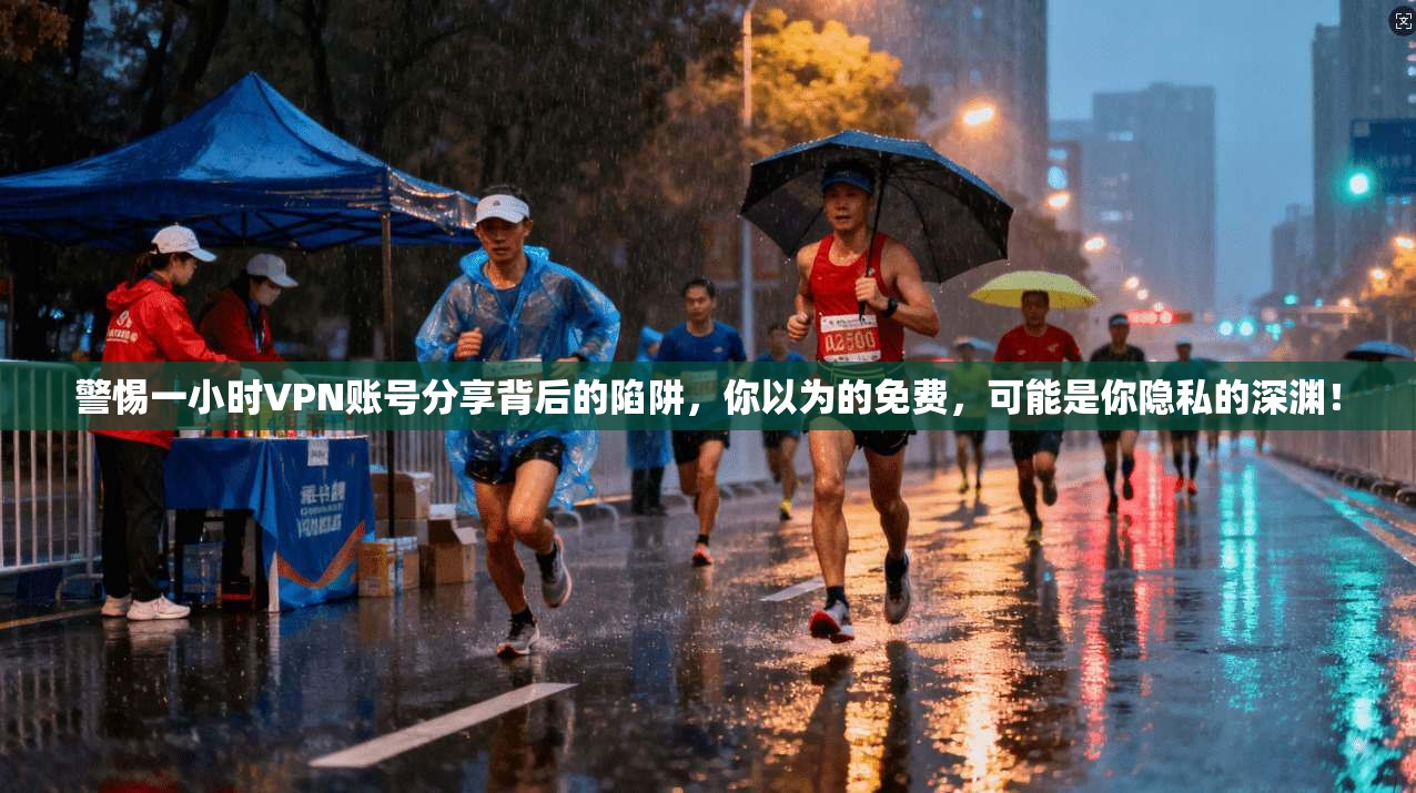 警惕一小时VPN账号分享背后的陷阱，你以为的免费，可能是你隐私的深渊！