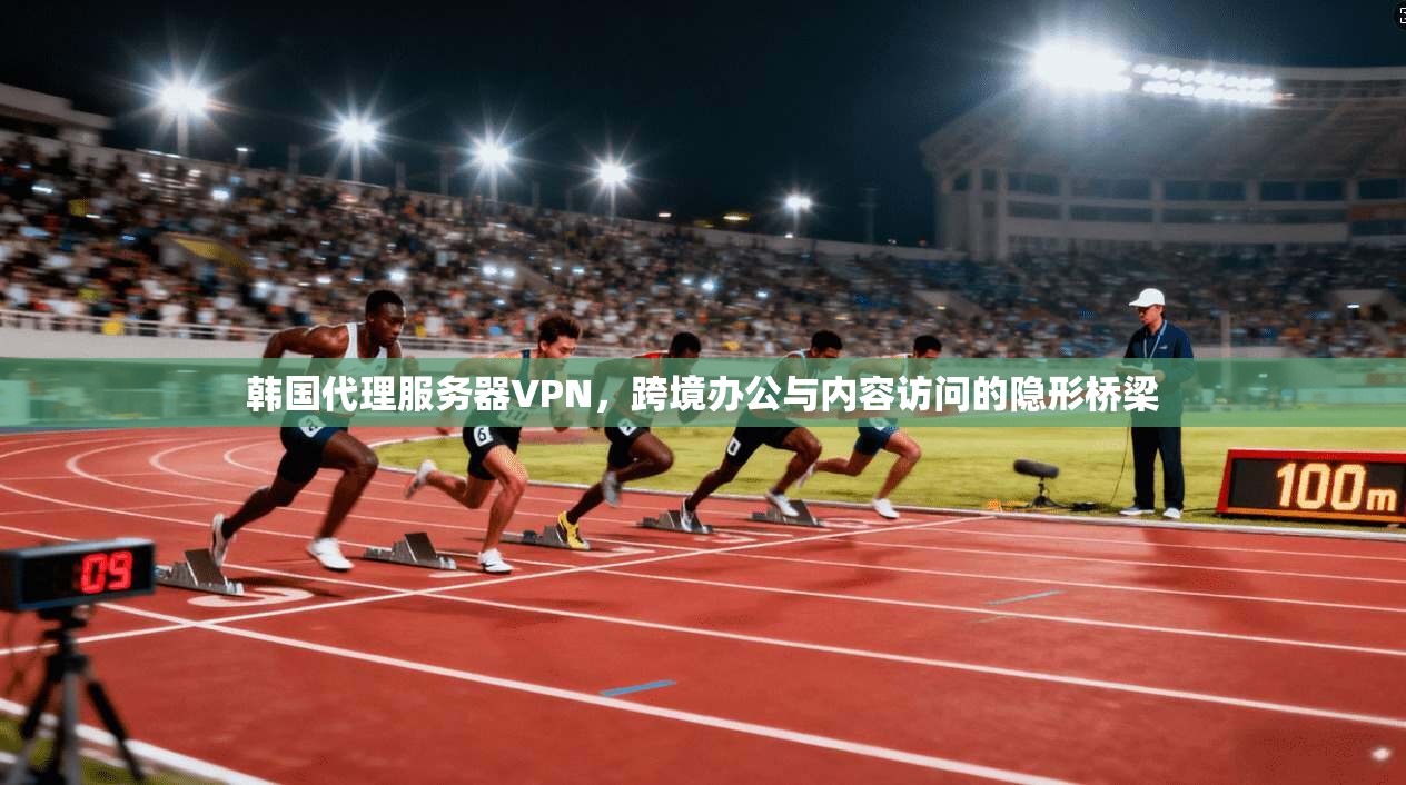 韩国代理服务器VPN,跨境办公与内容访问的隐形桥梁