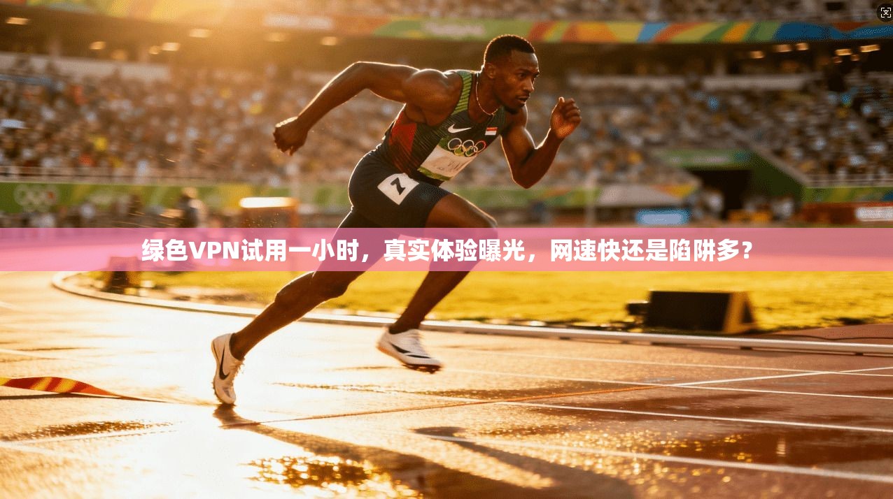 绿色VPN试用一小时,真实体验曝光,网速快还是陷阱多?