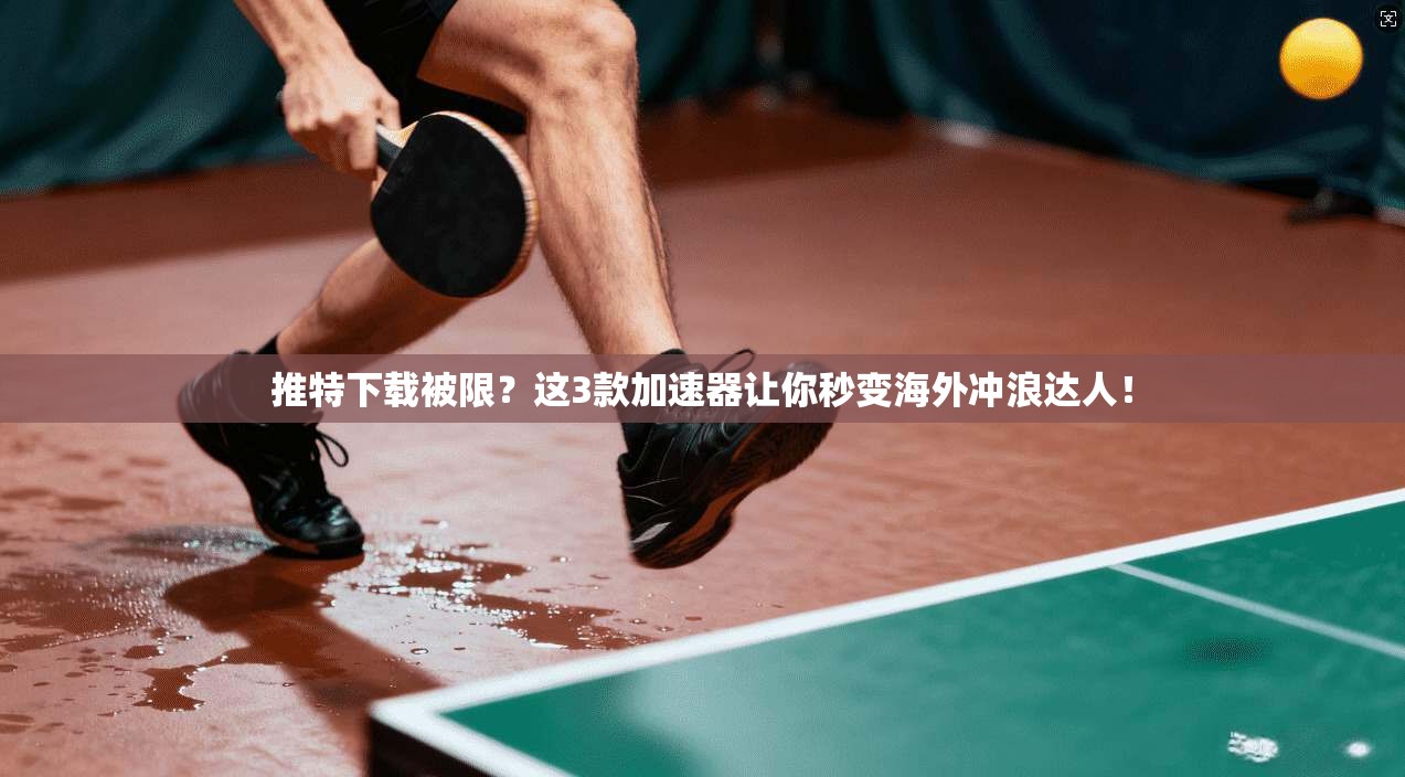 推特下载被限？这3款加速器让你秒变海外冲浪达人！