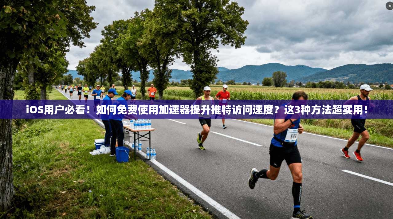 iOS用户必看！如何免费使用加速器提升推特访问速度？这3种方法超实用！