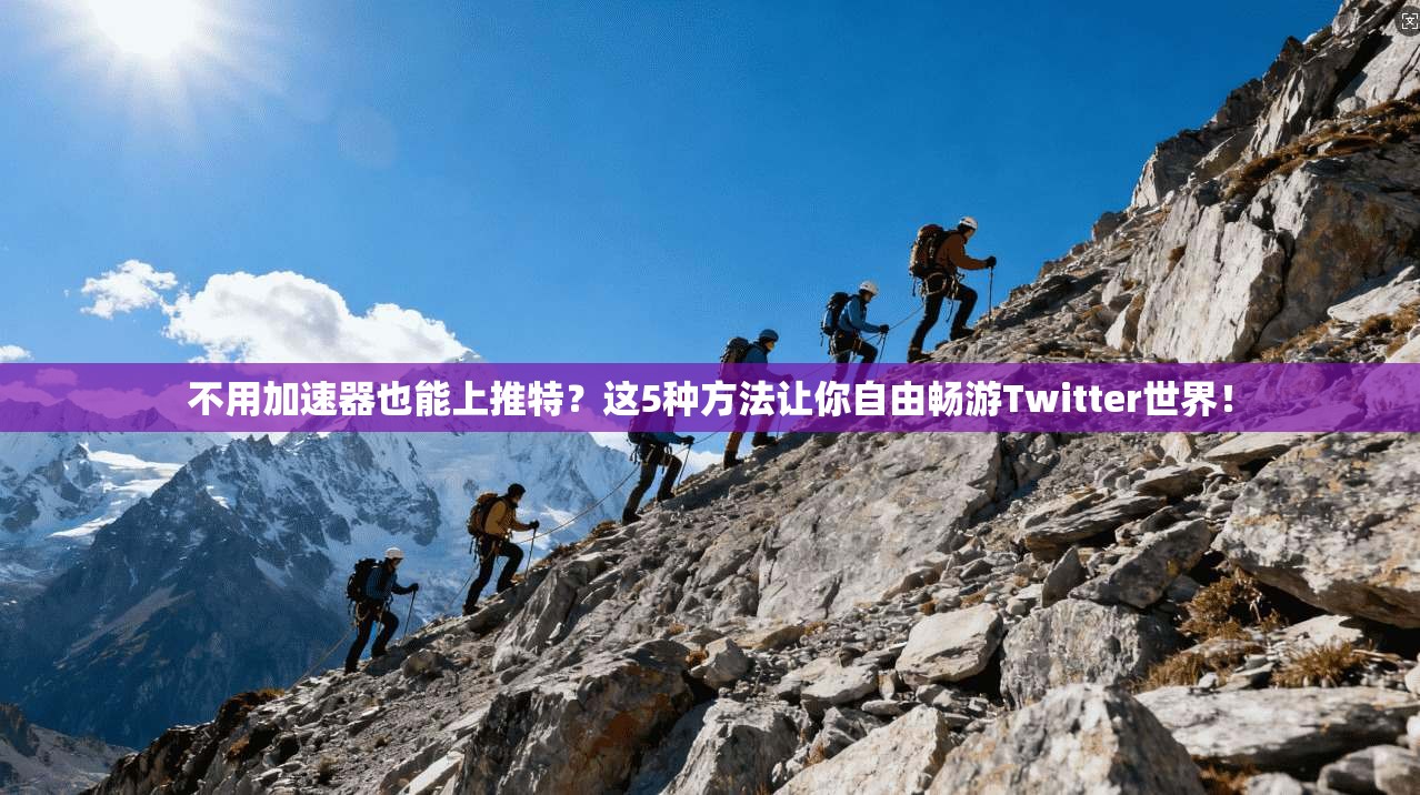不用加速器也能上推特？这5种方法让你自由畅游Twitter世界！