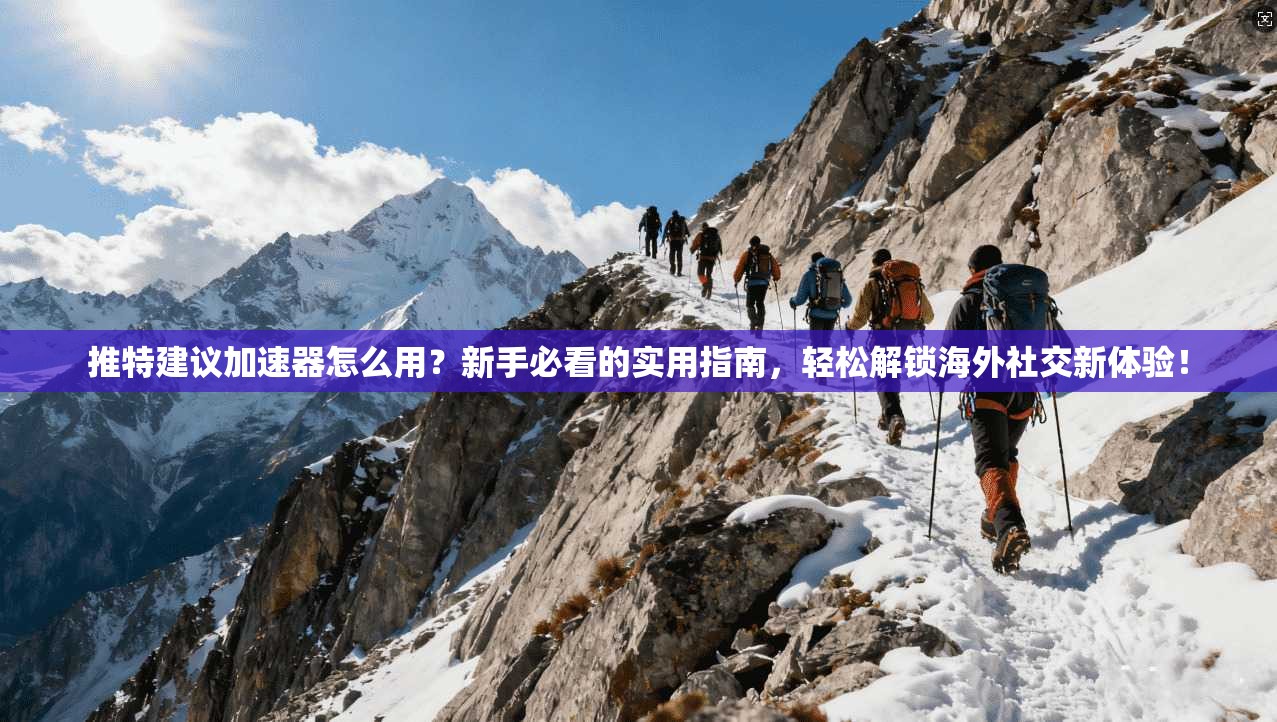 推特建议加速器怎么用？新手必看的实用指南，轻松解锁海外社交新体验！